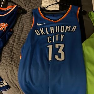 Men’s Nike Oklahoma nba jersey